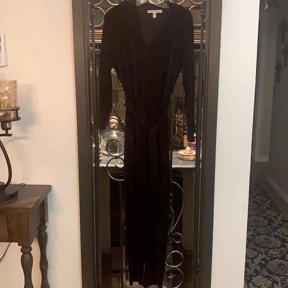 Vintage velvet Victoria Secret jump suit
